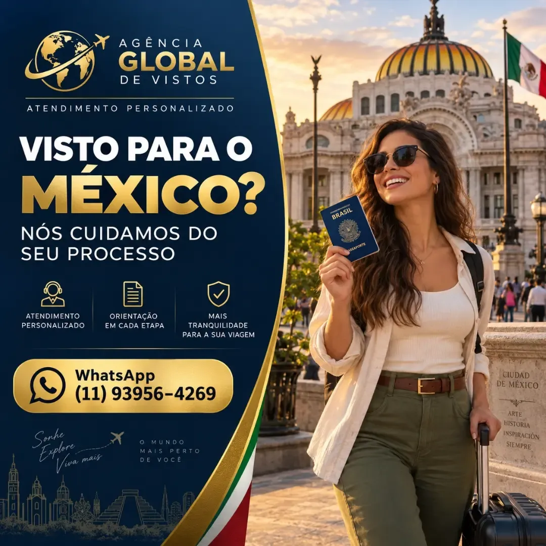Post: visto para o México